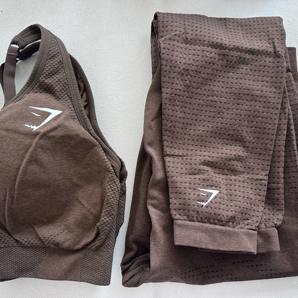 Gymshark set vital seamless leggings and bra